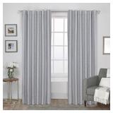 EXCLUSIVE HOME 2-PCS HIDDEN TAB/ ROD POCKET EXCLUSIVE HOME 2-PCS HIDDEN TAB/ ROD POCKET