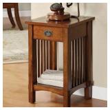 VALENCIA OAK END TABLE *NOT ASSEMBLED* VALENCIA OAK END TABLE *NOT ASSEMBLED*