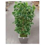 4' ARTIFICIAL PLANT ON PLANTER 4' ARTIFICIAL PLANT ON PLANTER