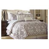 PCT 8-PIECE COMFORTER SET *QUEEN* PCT 8-PIECE COMFORTER SET *QUEEN*