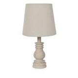 CREAM TABLE LAMP *NOT ASSEMBLED*