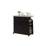 HODEDAH KITCHEN ISLAND *NOT ASSEMBLED* HODEDAH KITCHEN ISLAND *NOT ASSEMBLED*