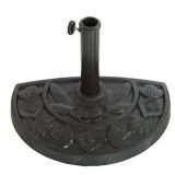 PURE GARDEN HALF ROUND UMBRELLA BASE