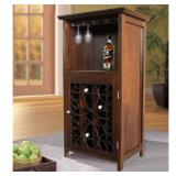 JENLEA WINE CABINET *NOT ASSEMBLED* JENLEA WINE CABINET *NOT ASSEMBLED*