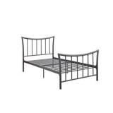 DHP METAL BED FRAME *TWIN; NOT ASSEMBLED*