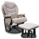 COASTER GLIDER RECLINER W/ OTTOMAN