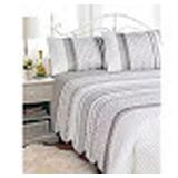 HOTEL 3-PIECE QUILTED BEDSPREAD SET *FULL/ QUEEN*