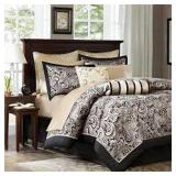 MADISON PARK 12-PIECE COMFORTER SET *KING*