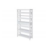 5 TIER BOOKCASE W/DRAWER (NOT ASSEMBLED/IN BOX) 5 TIER BOOKCASE W/DRAWER (NOT ASSEMBLED/IN BOX)