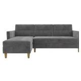 STORAGE SECTIONAL FUTON (NOT ASSEMBLED/