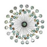 27' METAL WALL DECOR 27' METAL WALL DECOR