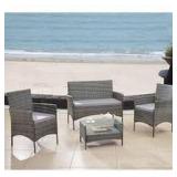 4PC PATIO SET (NOT ASSEMBLED/IN BOX)