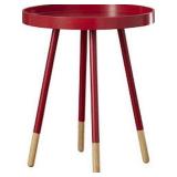 ROUND TRAY END TABLE (NOT ASSEMBLED/IN BOX) ROUND TRAY END TABLE (NOT ASSEMBLED/IN BOX)