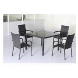 5PC PATIO DINING SET (NOT ASSEMBLED / IN BOX) 5PC PATIO DINING SET (NOT ASSEMBLED / IN BOX)