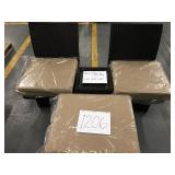 4PC PATIO SEAT SET (NOT ASSEMBLED / IN BOX) 4PC PATIO SEAT SET (NOT ASSEMBLED / IN BOX)