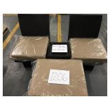 4PC PATIO SEAT SET (NOT ASSEMBLED / IN BOX)