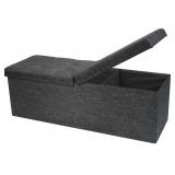 45" FOLDING STORAGE OTTOMAN