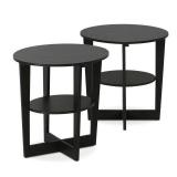 FURINNO 2-PIECE END TABLE SET *NOT ASSEMBLED*