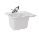CASHEL DROP-IN UTILITY SINK W/ FAUCET