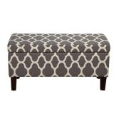 STORAGE OTTOMAN BENCH *NOT ASSEMBLED*