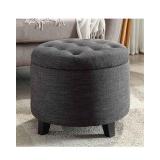 CONVENIENCE CONCEPTS ROUND OTTOMAN