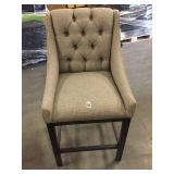 TUFTED FABRIC BARSTOOL