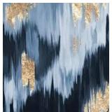 ART PRINT ON CANVAS *BROKEN FRAME; 40"X40"*