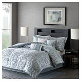 MADISON PARK 6-PIECE DUVET COVER SET *KING/