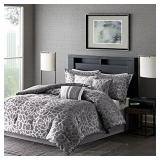 MADISON PARK 6-PIECE DUVET COVER SET *KING/