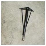 4-PIECE SHORT TABLE LEGS WITH ROLLER SET