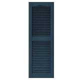 2-PIECE LOUVER EXTERIOR SHUTTER SET
