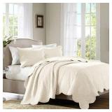 MADISON PARK 3-PIECE COVERET SET *FULL/ QUEEN*