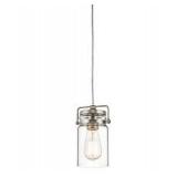 1 LIGHT PENDANT
