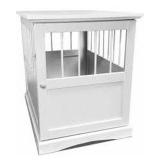 CRATE END TABLE-  27.5"X20"X24.5"