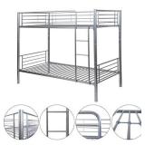 MERAX METAL BUNK BED *TWIN; NOT ASSEMBLED*