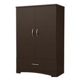 SOUTH SHORE ARMOIRE *NOT ASSEMBLED*