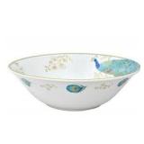 222 FIFTH PEACOCK GARDEN 10" SERVING BOWL