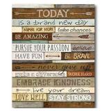 TEXTUAL ART ON CANVAS *20"X16"*
