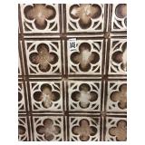8-PIECE DECORATIVE METAL WALL PANEL SET