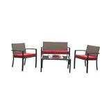 4PC PATIO  SET (NOT ASSMBLED/IN BOX)