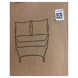 SECTIONAL CHAIR BROWN+CERAMIC GREY (NOT