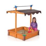 SANDKASTEN MIT DACHLIFT (NOT ASSEMBLED/IN BOX)