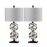 2PC SET TABLE LAMP (NOT ASSEMBLED/IN BOX)