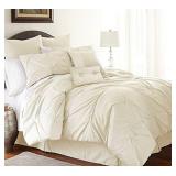 PCT 8-PIECE TEXTURED COMFORTER SET *QUEEN*
