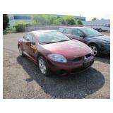 2007 MITSUBISHI ECLIPSE GS 161262 KMS