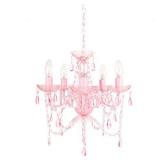 TADPOLES PINK SAPPHIRE CHANDELIER TADPOLES PINK SAPPHIRE CHANDELIER
