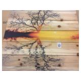 ART ON WOOD *24'X24'* ART ON WOOD *24'X24'*