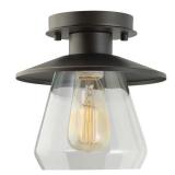 GLOBE ELECTRIC SEMI FLUSH MOUNT LIGHT GLOBE ELECTRIC SEMI FLUSH MOUNT LIGHT