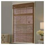 2-PIECE INDIAN GINGER BAMBOO ROMAN SHADE *NO SIZE* 2-PIECE INDIAN GINGER BAMBOO ROMAN SHADE *NO SIZE*