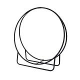 PLEASANT HEARTH BLACK STEEL LOG HOOP PLEASANT HEARTH BLACK STEEL LOG HOOP
